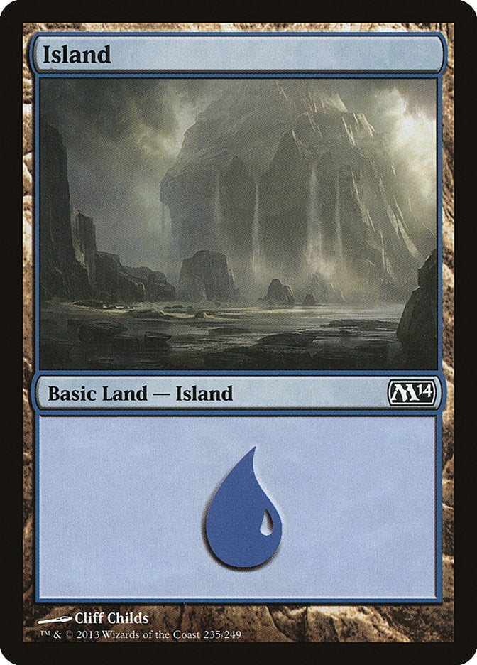 Island (235) [Magic 2014] MTG Single Magic: The Gathering | Red Claw Gaming