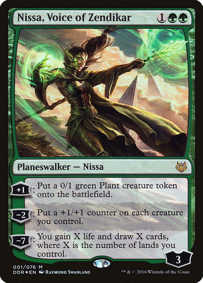 Nissa, Voice of Zendikar [Duel Decks: Nissa vs. Ob Nixilis] MTG Single Magic: The Gathering | Red Claw Gaming