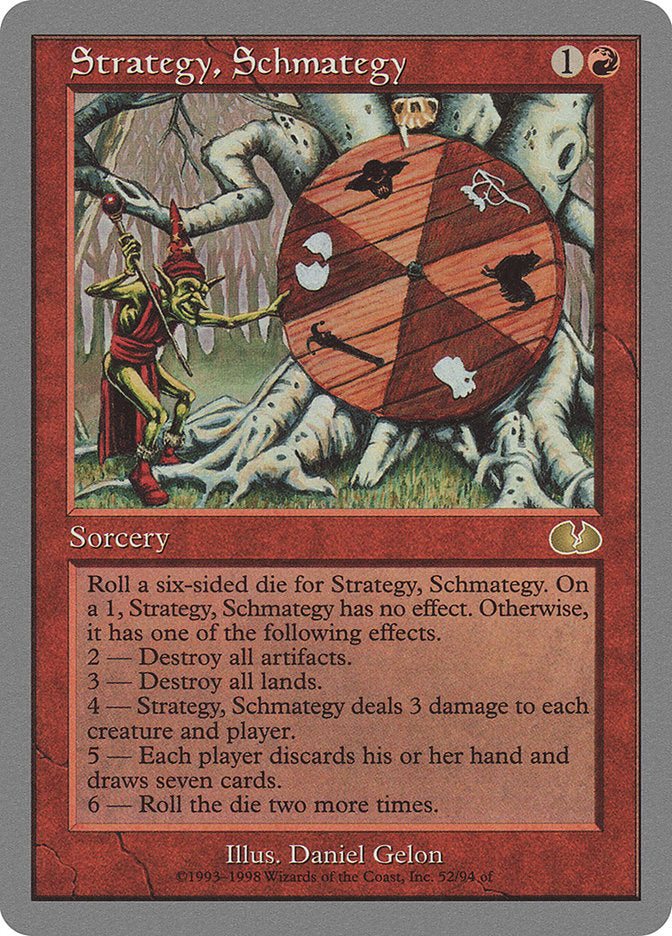 Strategy, Schmategy [Unglued] MTG Single Magic: The Gathering | Red Claw Gaming