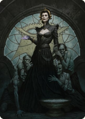 Liliana of the Veil Art Card [Dominaria United Art Series] MTG Single Magic: The Gathering | Red Claw Gaming