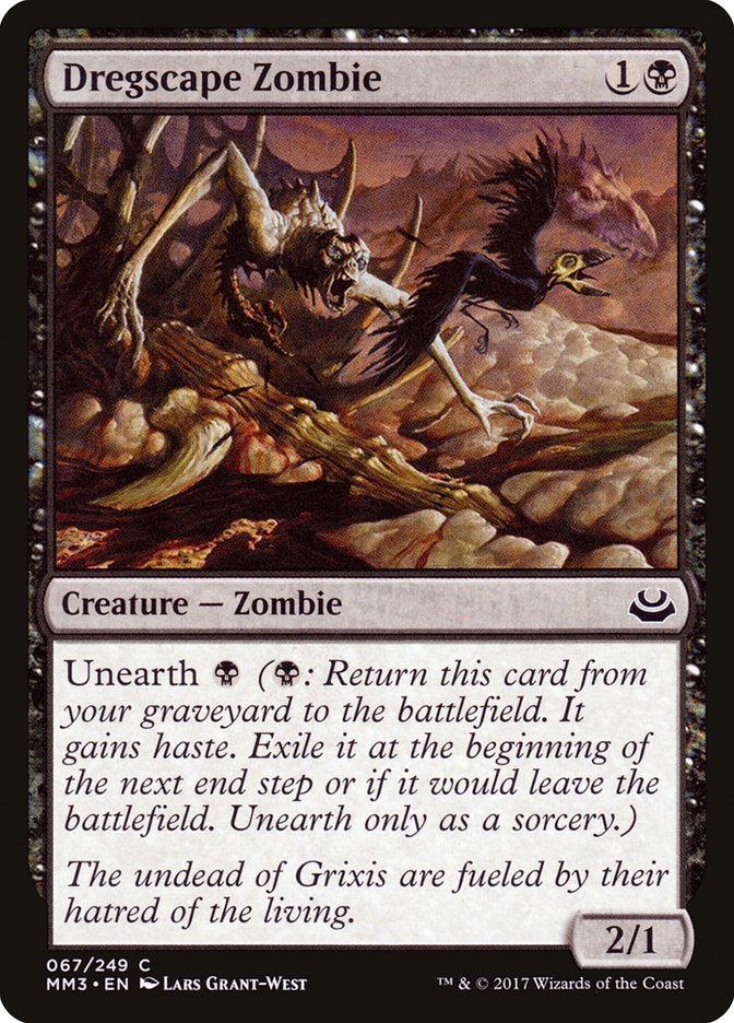 Dregscape Zombie [Modern Masters 2017] MTG Single Magic: The Gathering | Red Claw Gaming
