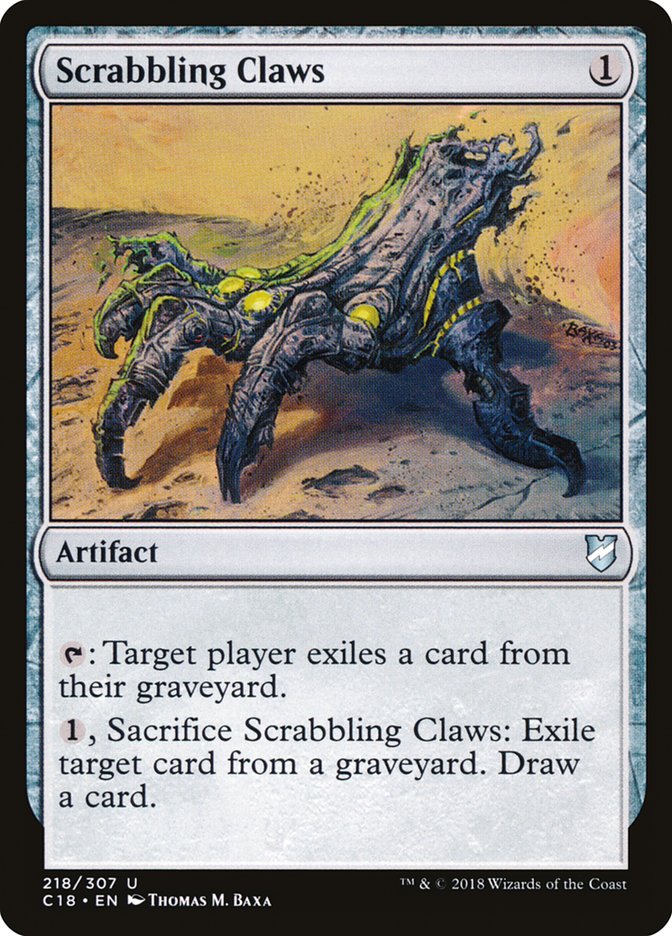 Scrabbling Claws [Commander 2018] MTG Single Magic: The Gathering | Red Claw Gaming