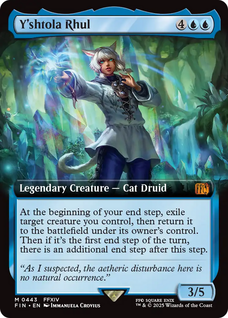 Y'shtola Rhul (Extended Art) [FINAL FANTASY] MTG Single Magic: The Gathering | Red Claw Gaming