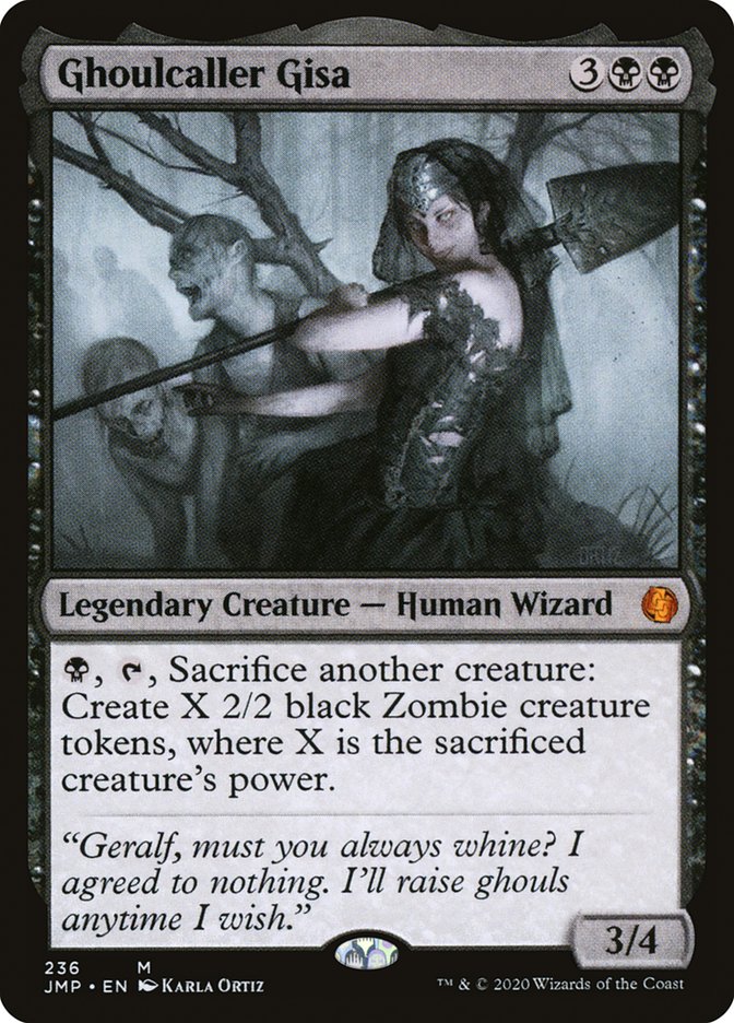 Ghoulcaller Gisa [Jumpstart] MTG Single Magic: The Gathering | Red Claw Gaming