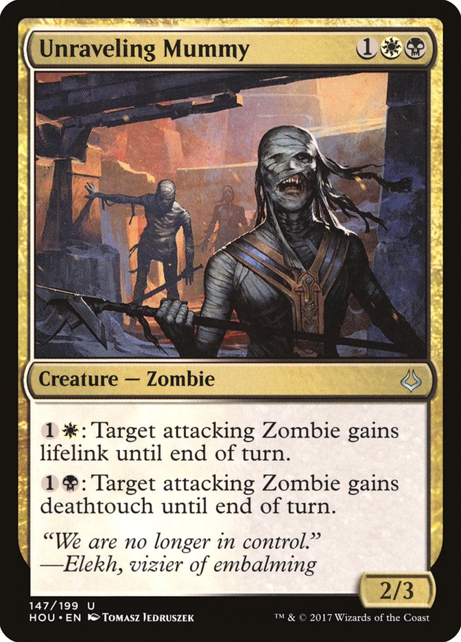Unraveling Mummy [Hour of Devastation] MTG Single Magic: The Gathering | Red Claw Gaming