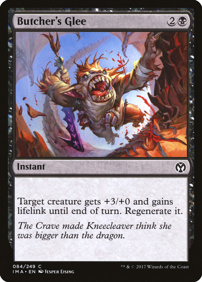 Butcher's Glee [Iconic Masters] MTG Single Magic: The Gathering | Red Claw Gaming