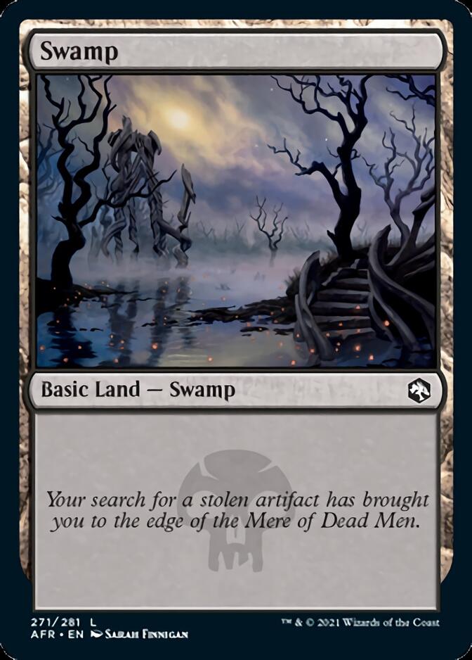 Swamp (271) [Dungeons & Dragons: Adventures in the Forgotten Realms] MTG Single Magic: The Gathering | Red Claw Gaming
