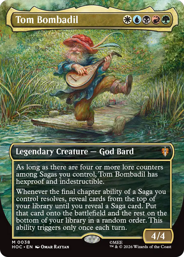 Tom Bombadil (Borderless) [The Hobbit] MTG Single Magic: The Gathering | Red Claw Gaming