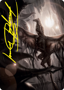 Shadrix Silverquill Art Card (Gold-Stamped Signature) [Strixhaven: School of Mages Art Series] MTG Single Magic: The Gathering | Red Claw Gaming