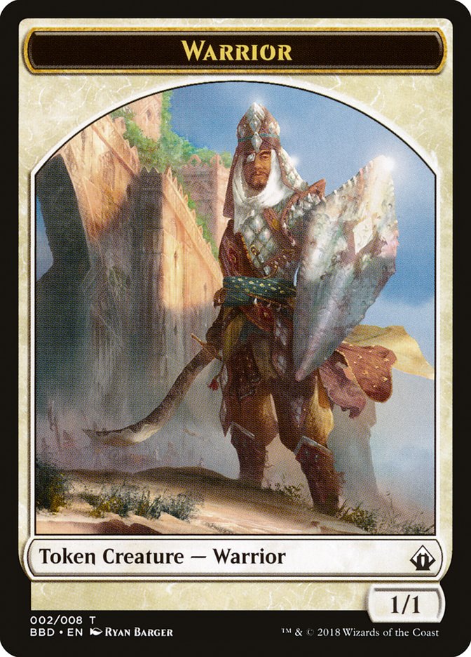 Warrior Token [Battlebond Tokens] MTG Single Magic: The Gathering    | Red Claw Gaming