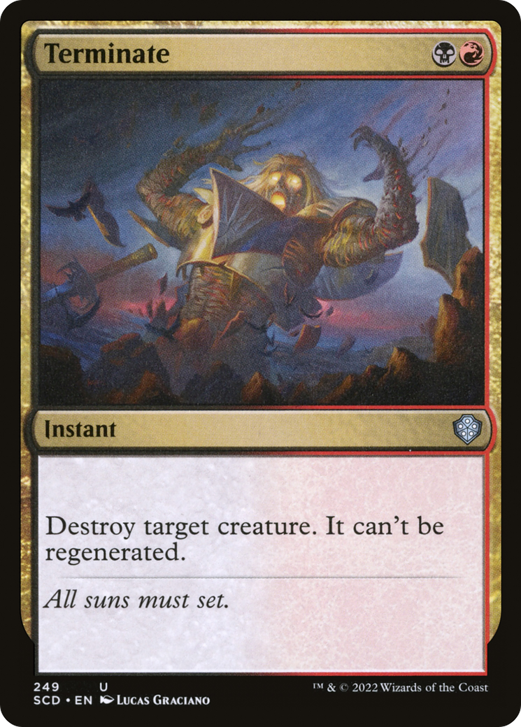 Terminate [Starter Commander Decks] MTG Single Magic: The Gathering | Red Claw Gaming