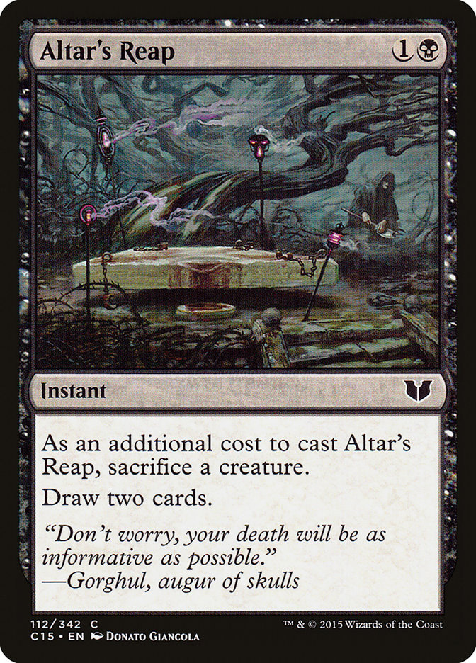 Altar's Reap [Commander 2015] MTG Single Magic: The Gathering | Red Claw Gaming