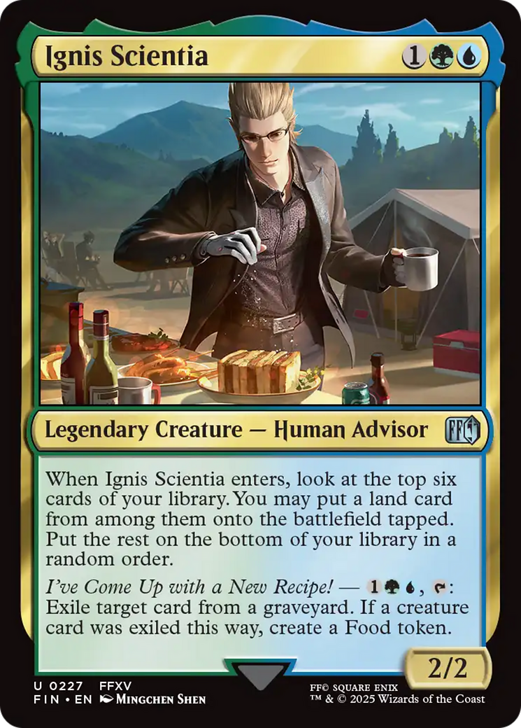 Ignis Scientia [FINAL FANTASY] MTG Single Magic: The Gathering | Red Claw Gaming