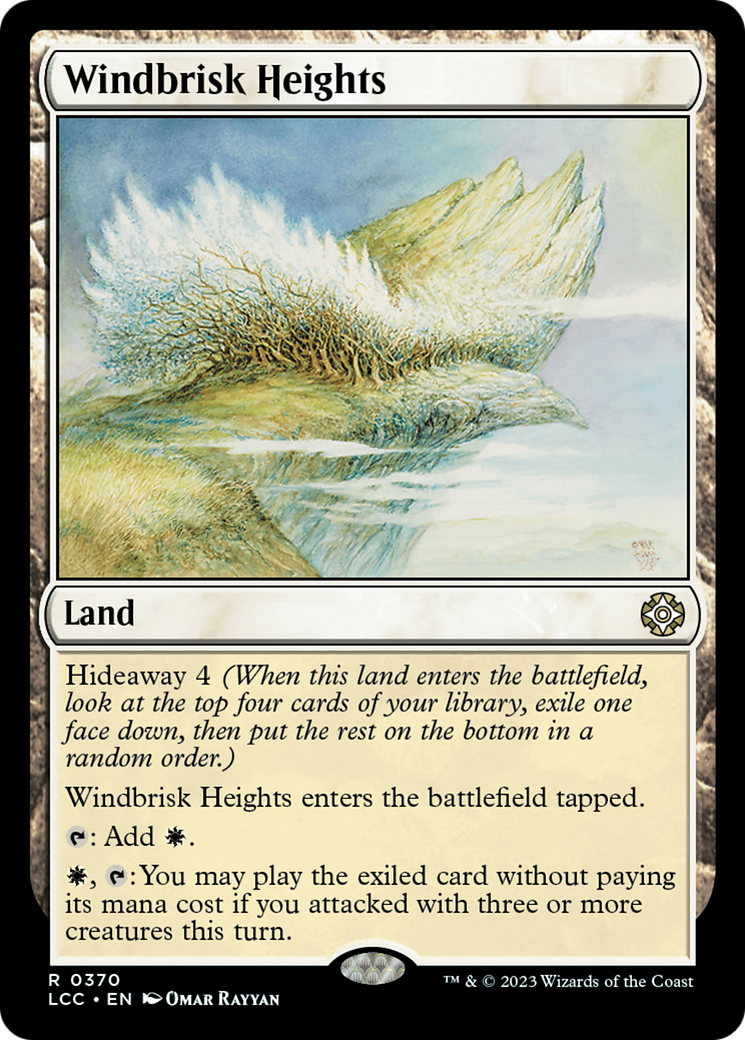 Windbrisk Heights [The Lost Caverns of Ixalan Commander] MTG Single Magic: The Gathering | Red Claw Gaming