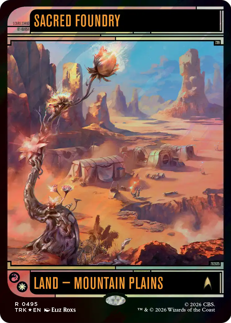 Sacred Foundry (Surge Foil) [Star Trek] | Red Claw Gaming