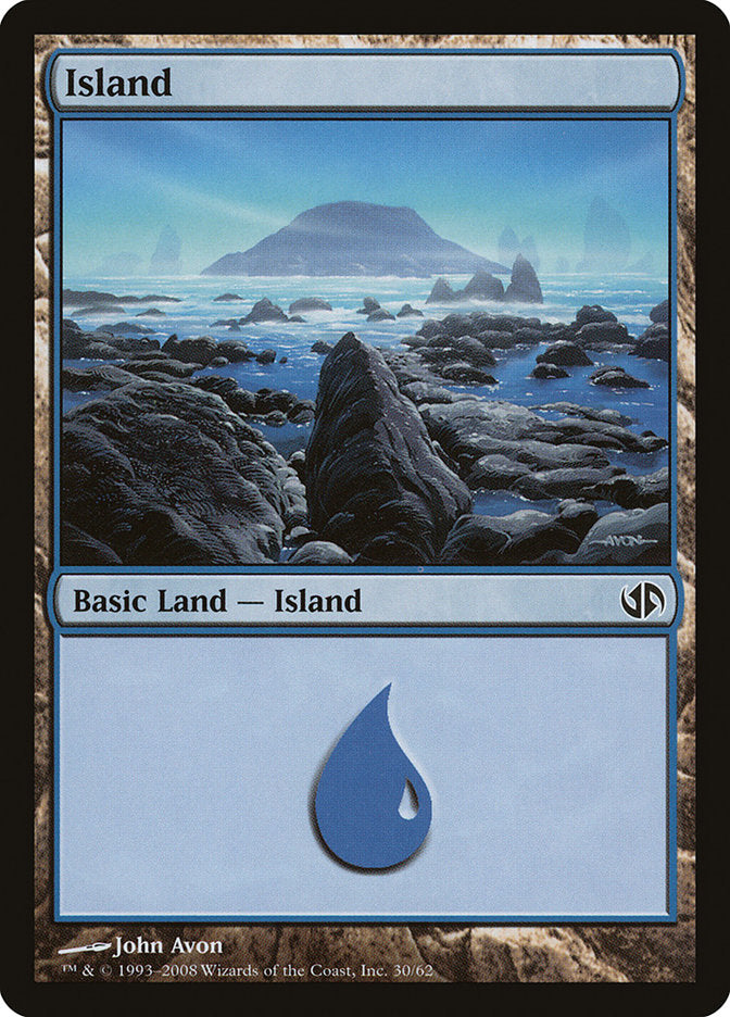 Island (30) [Duel Decks: Jace vs. Chandra] MTG Single Magic: The Gathering | Red Claw Gaming