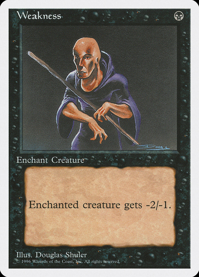 Weakness [Introductory Two-Player Set] MTG Single Magic: The Gathering | Red Claw Gaming