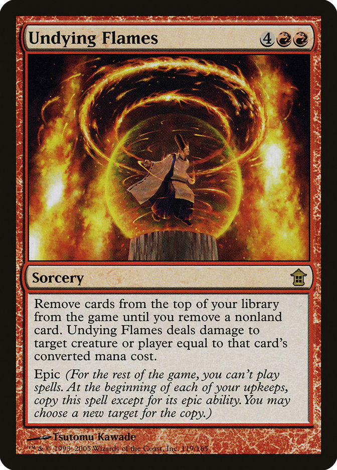 Undying Flames [Saviors of Kamigawa] MTG Single Magic: The Gathering    | Red Claw Gaming