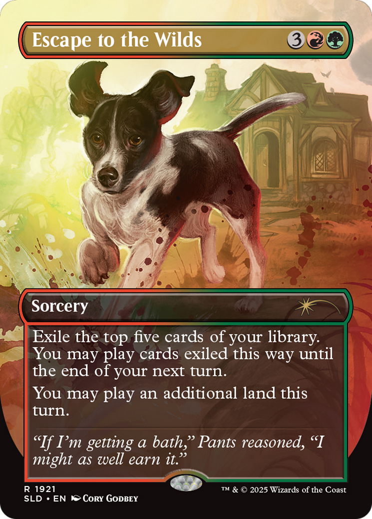 Escape to the Wilds (1921) (Rainbow Foil) [Secret Lair Drop Series] MTG Single Magic: The Gathering | Red Claw Gaming