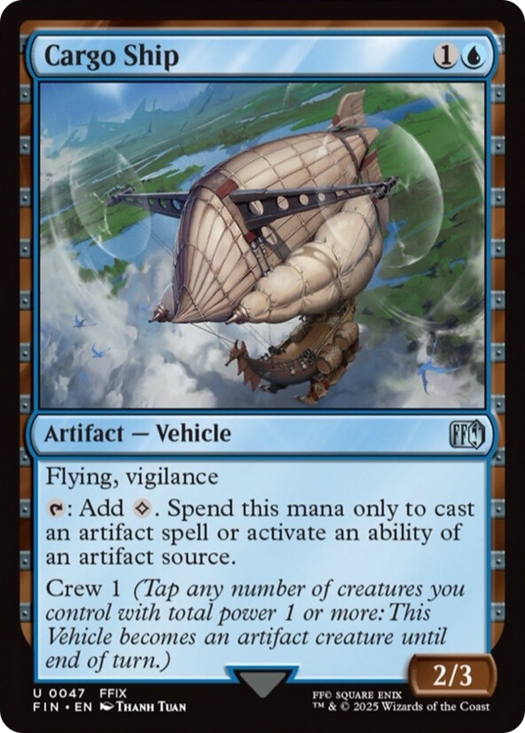 Cargo Ship [FINAL FANTASY] MTG Single Magic: The Gathering | Red Claw Gaming
