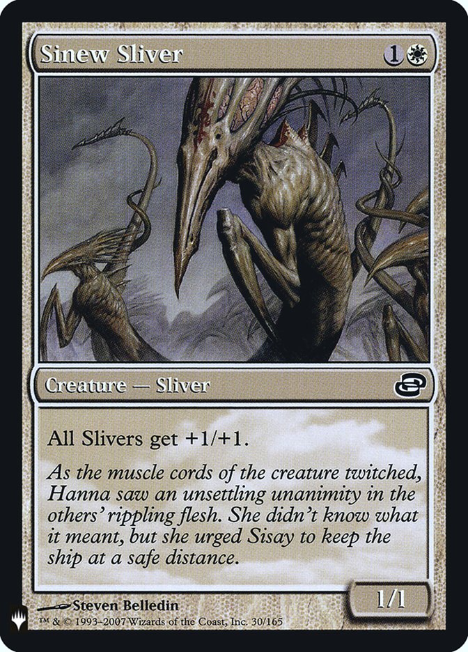 Sinew Sliver [Mystery Booster] MTG Single Magic: The Gathering    | Red Claw Gaming