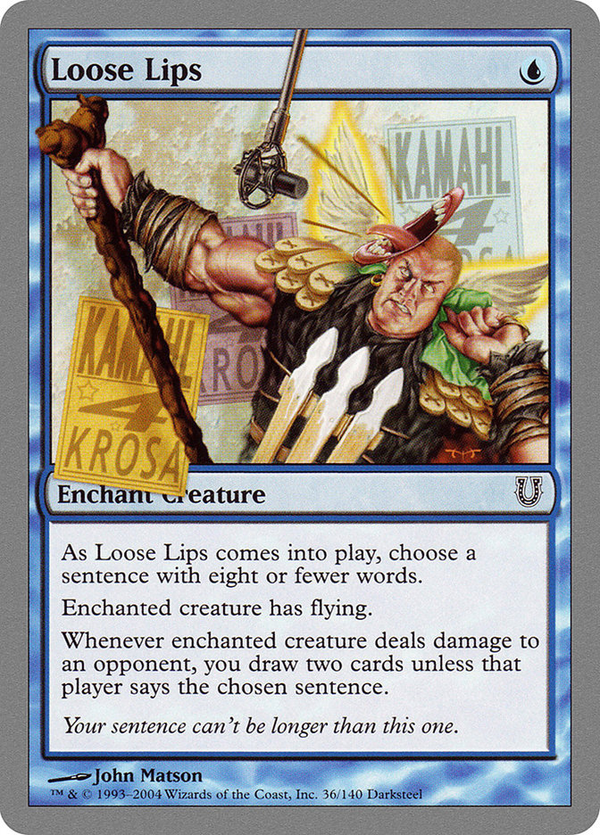 Loose Lips [Unhinged] MTG Single Magic: The Gathering | Red Claw Gaming