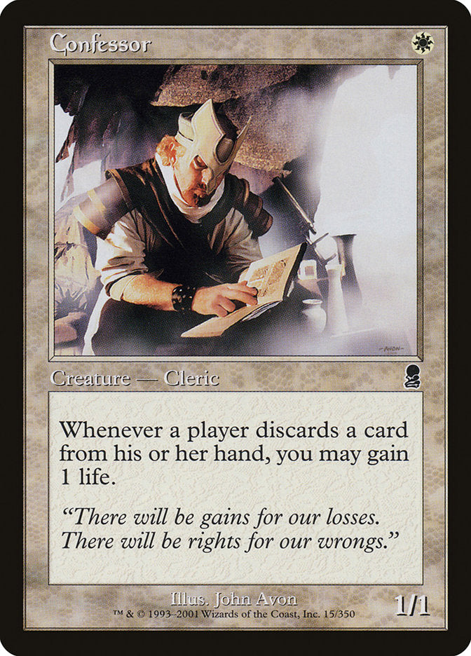Confessor [Odyssey] MTG Single Magic: The Gathering | Red Claw Gaming