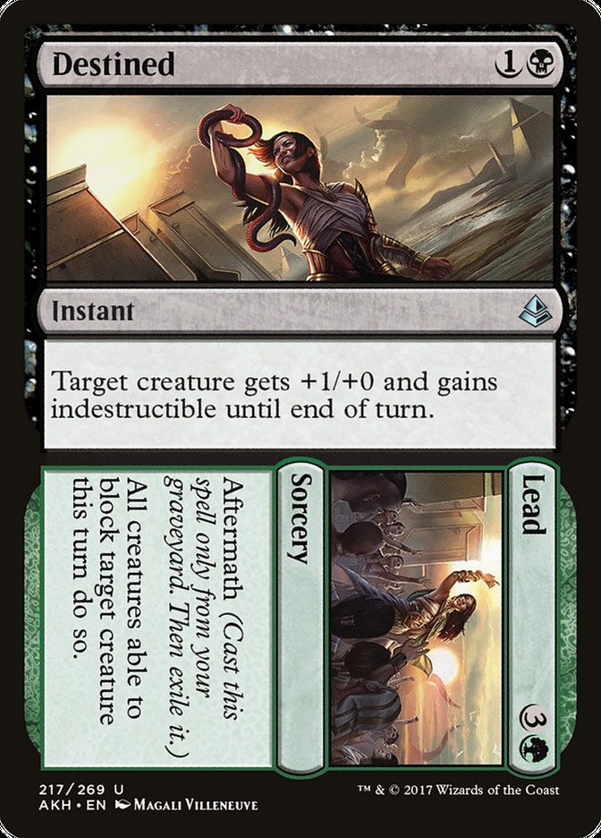 Destined // Lead [Amonkhet] MTG Single Magic: The Gathering | Red Claw Gaming
