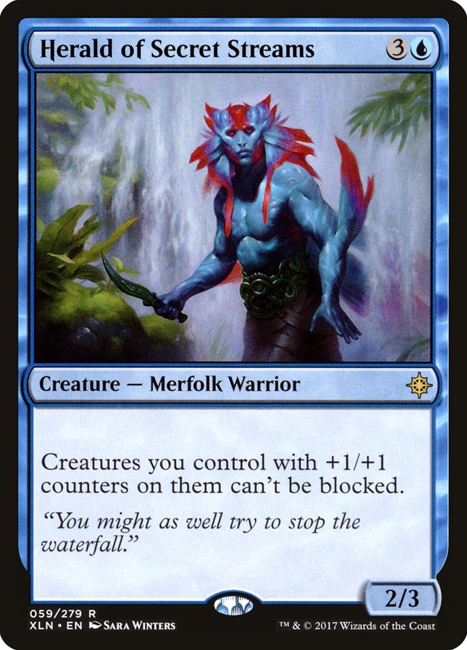 Herald of Secret Streams [Ixalan] MTG Single Magic: The Gathering | Red Claw Gaming