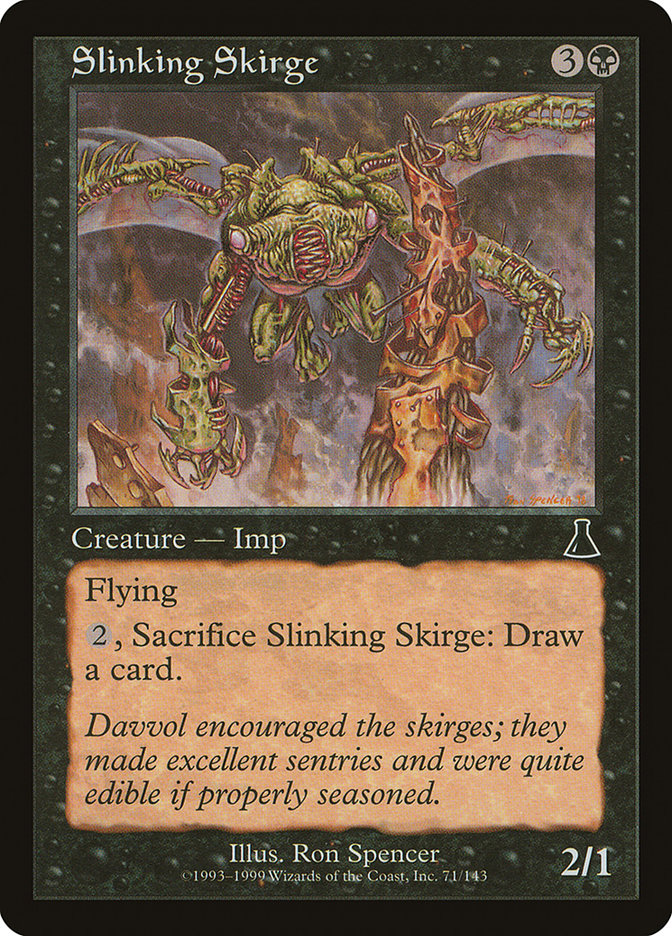 Slinking Skirge [Urza's Destiny] MTG Single Magic: The Gathering | Red Claw Gaming