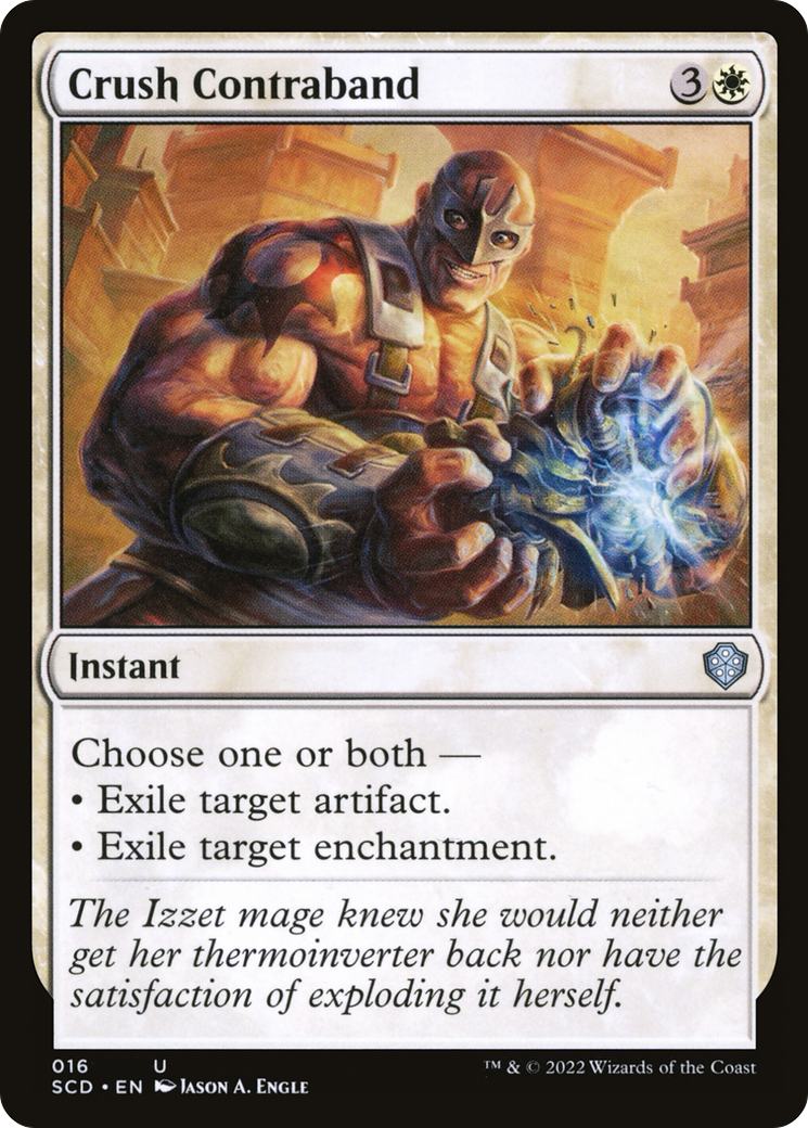 Crush Contraband [Starter Commander Decks] MTG Single Magic: The Gathering | Red Claw Gaming