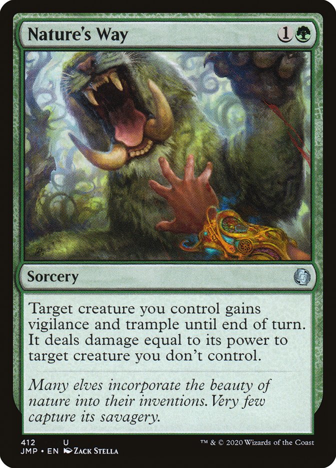 Nature's Way [Jumpstart] MTG Single Magic: The Gathering | Red Claw Gaming