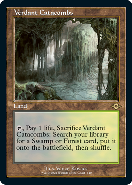 Verdant Catacombs (Retro Foil Etched) [Modern Horizons 2] MTG Single Magic: The Gathering | Red Claw Gaming