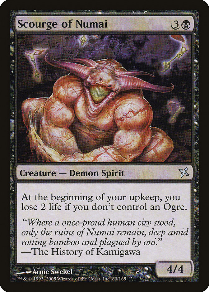 Scourge of Numai [Betrayers of Kamigawa] MTG Single Magic: The Gathering | Red Claw Gaming