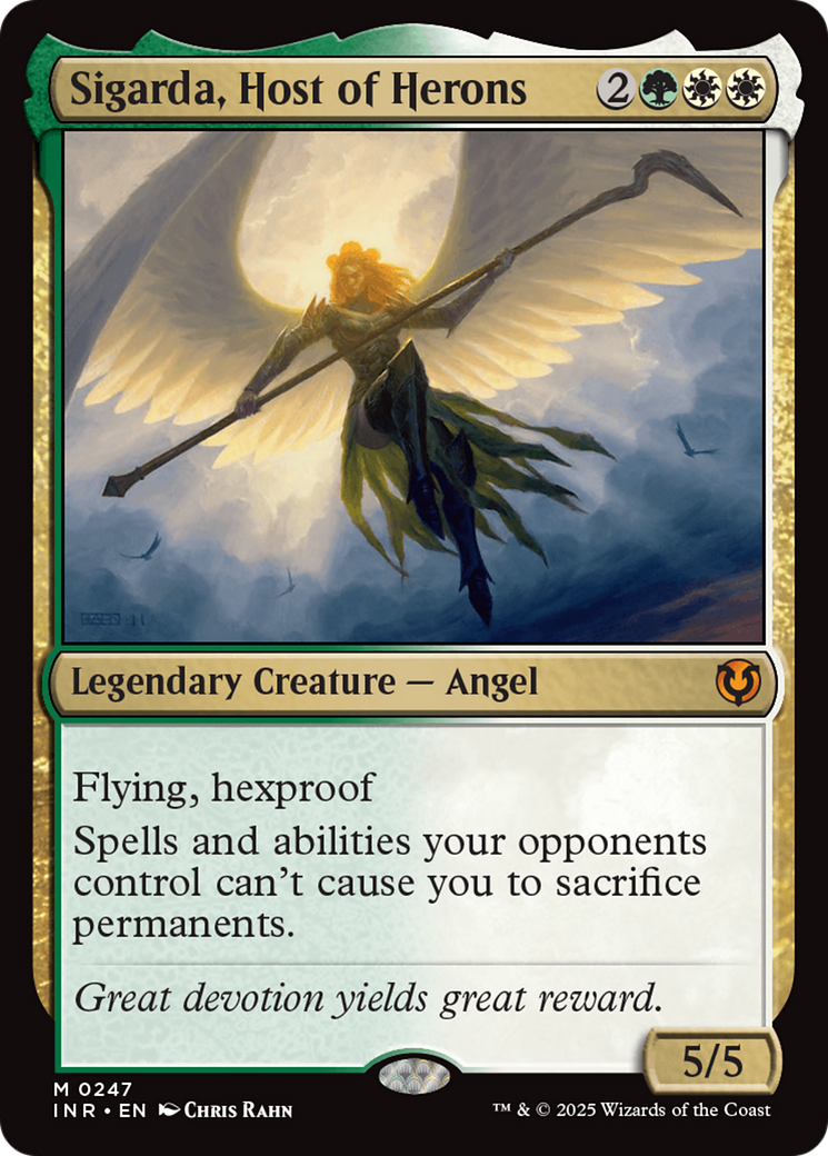 Sigarda, Host of Herons (Retro Frame) [Innistrad Remastered] MTG Single Magic: The Gathering | Red Claw Gaming