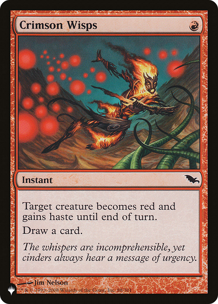 Crimson Wisps [The List] MTG Single Magic: The Gathering | Red Claw Gaming