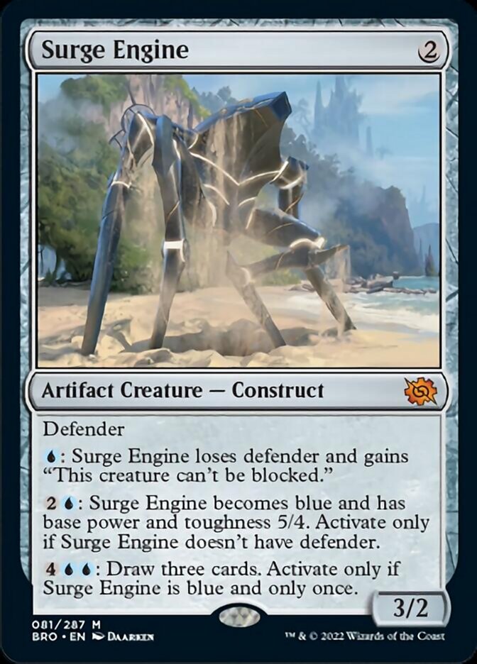 Surge Engine [The Brothers' War] MTG Single Magic: The Gathering | Red Claw Gaming
