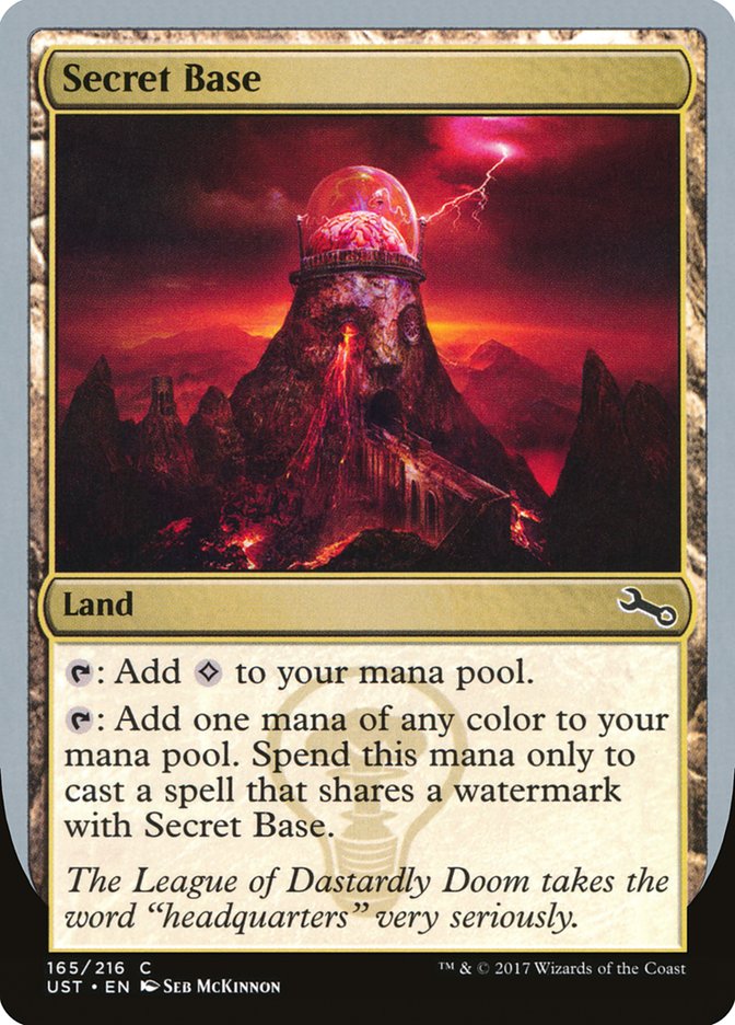 Secret Base (Seb McKinnon) [Unstable] MTG Single Magic: The Gathering | Red Claw Gaming