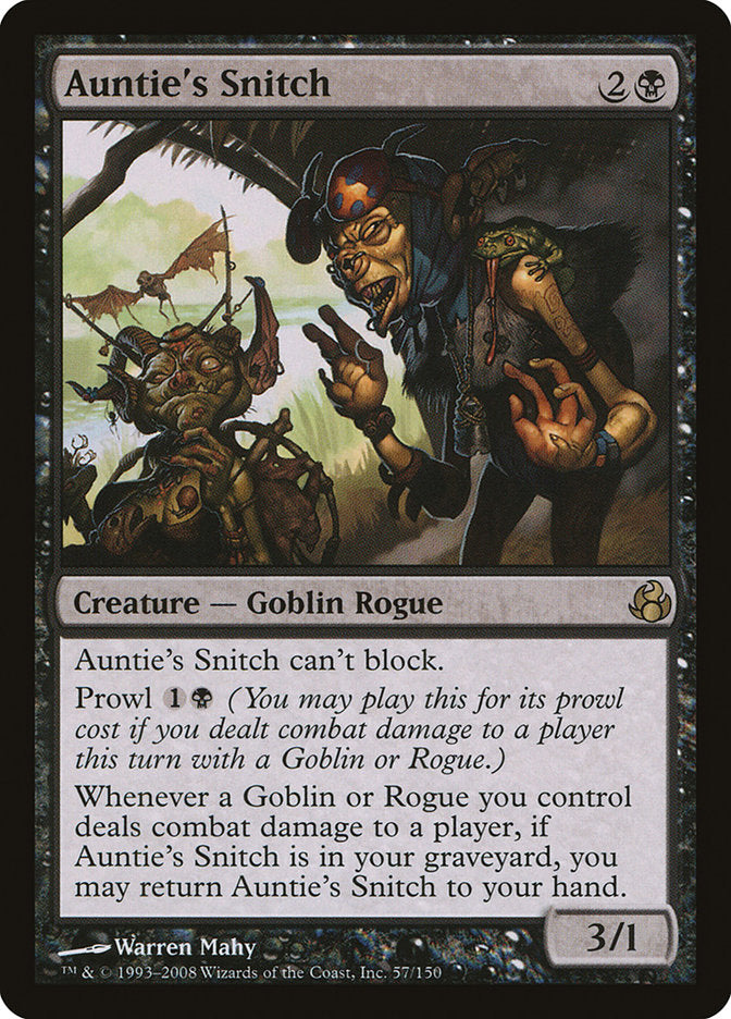 Auntie's Snitch [Morningtide] MTG Single Magic: The Gathering | Red Claw Gaming