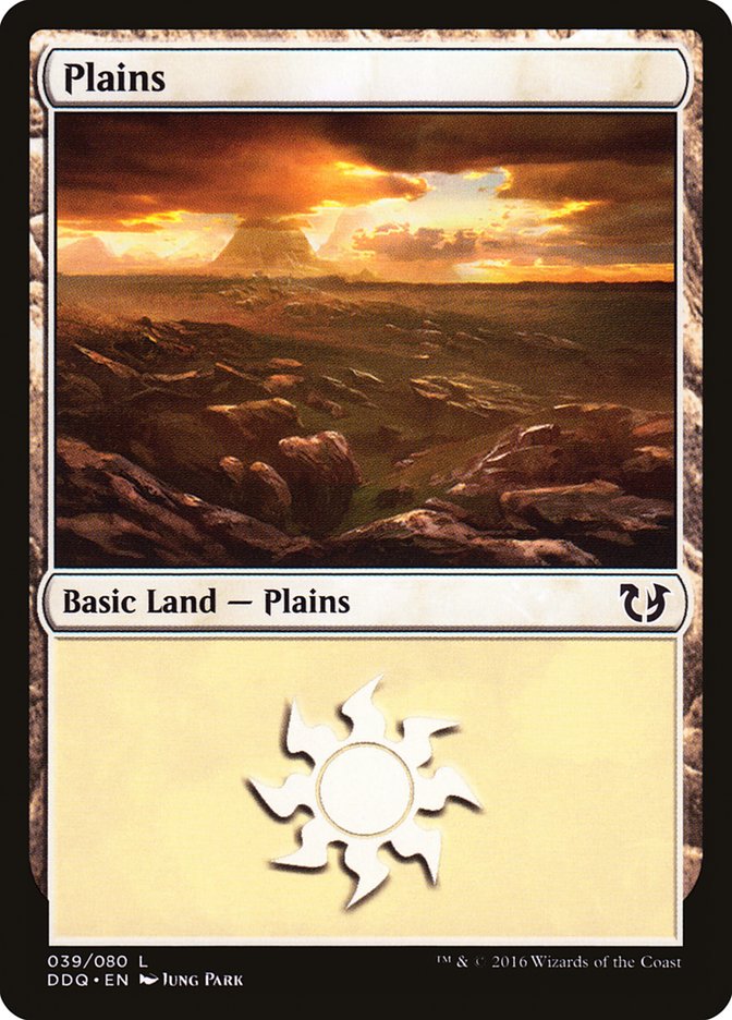 Plains (39) [Duel Decks: Blessed vs. Cursed] MTG Single Magic: The Gathering | Red Claw Gaming