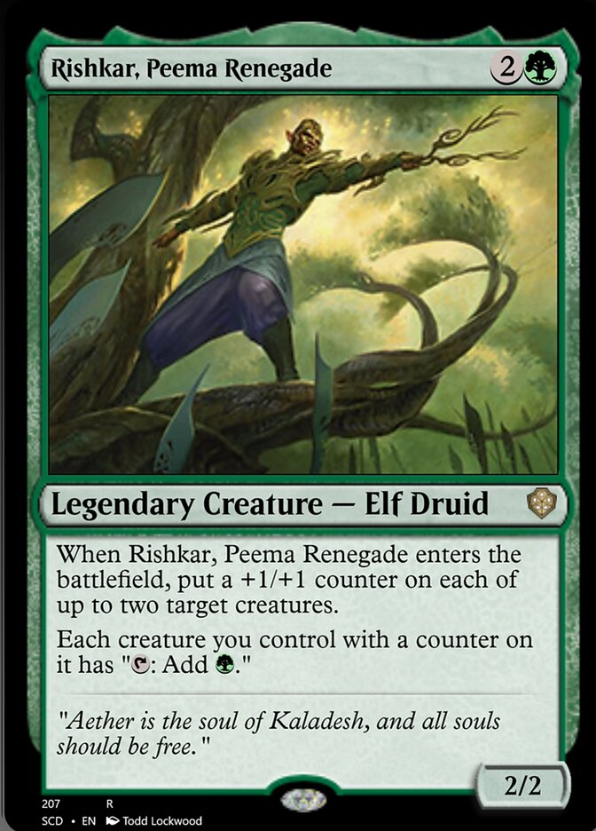 Rishkar, Peema Renegade [Starter Commander Decks] MTG Single Magic: The Gathering | Red Claw Gaming