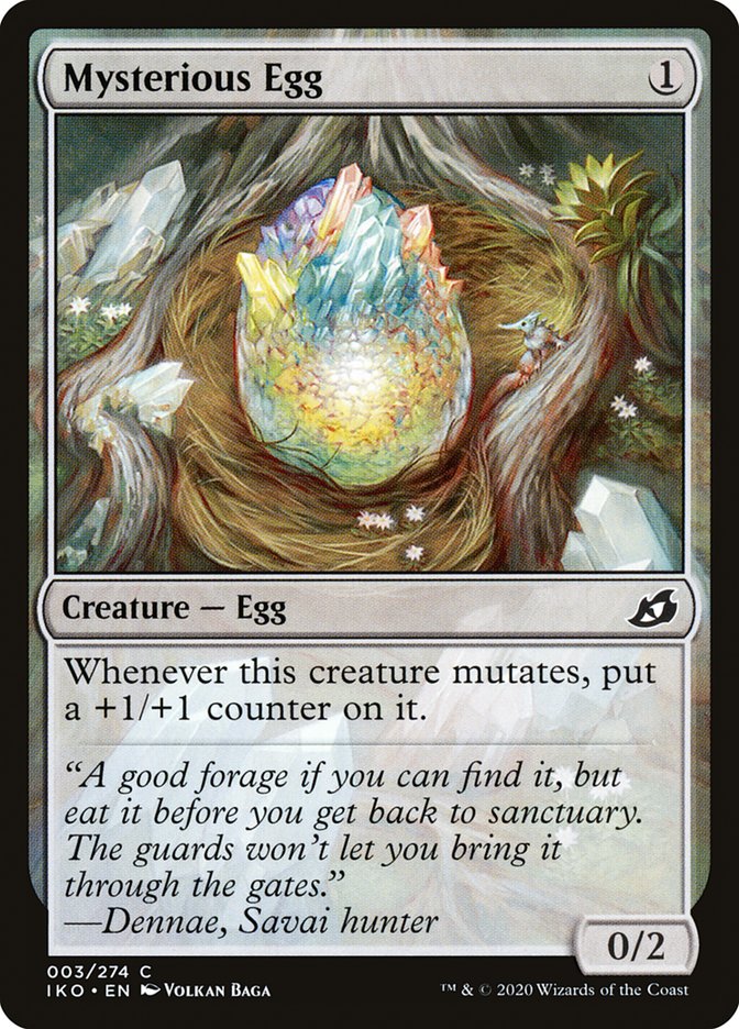 Mysterious Egg [Ikoria: Lair of Behemoths] MTG Single Magic: The Gathering | Red Claw Gaming