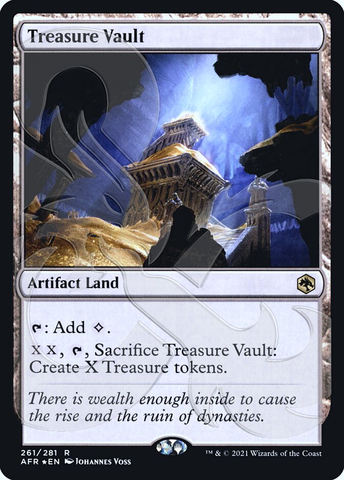 Treasure Vault (Ampersand Promo) [Dungeons & Dragons: Adventures in the Forgotten Realms Promos] MTG Single Magic: The Gathering | Red Claw Gaming