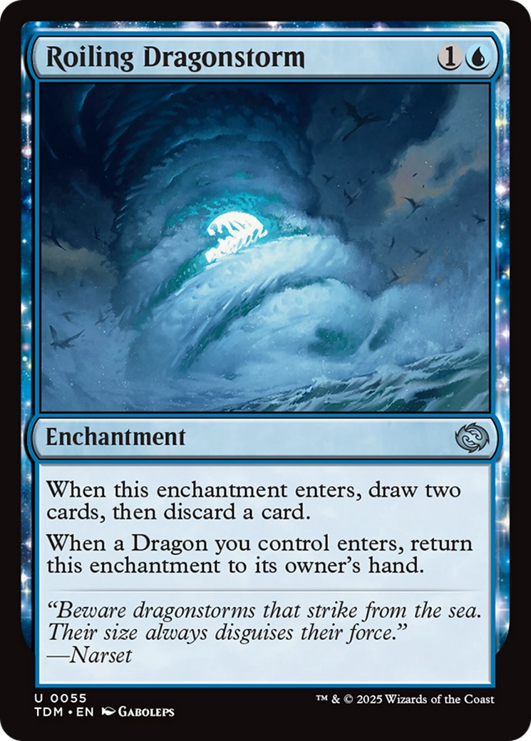 Roiling Dragonstorm [Tarkir: Dragonstorm] MTG Single Magic: The Gathering | Red Claw Gaming