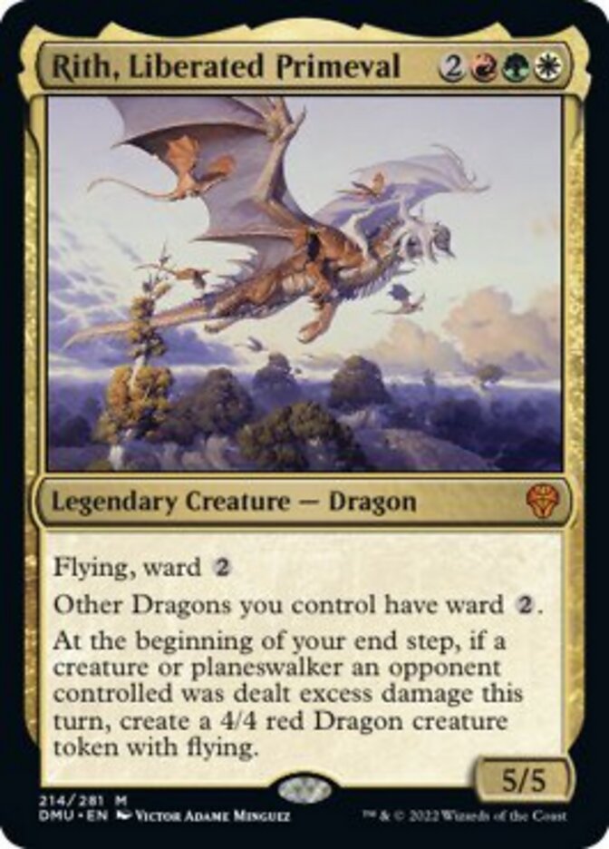 Rith, Liberated Primeval [Dominaria United] MTG Single Magic: The Gathering | Red Claw Gaming