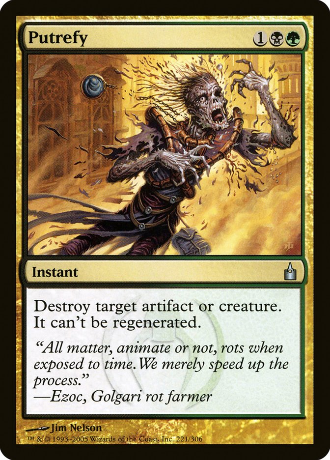 Putrefy [Ravnica: City of Guilds] MTG Single Magic: The Gathering | Red Claw Gaming