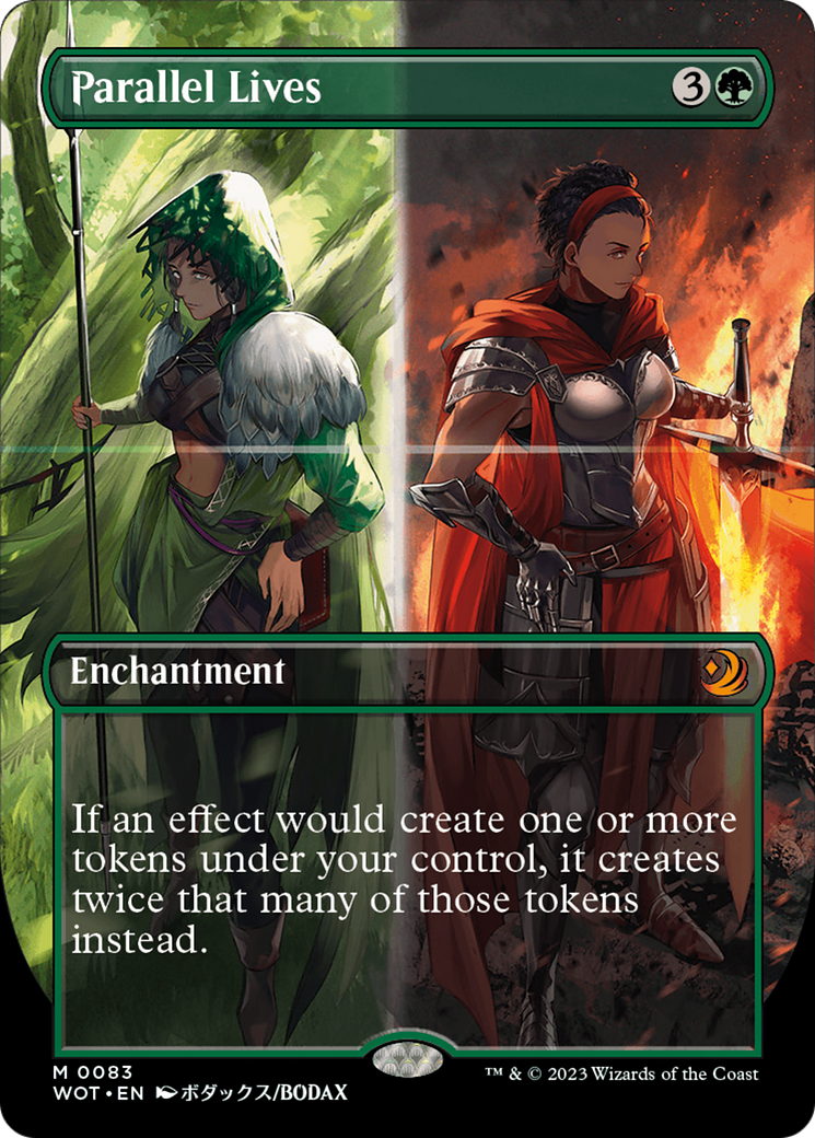 Parallel Lives (Anime Borderless) [Wilds of Eldraine: Enchanting Tales] MTG Single Magic: The Gathering | Red Claw Gaming