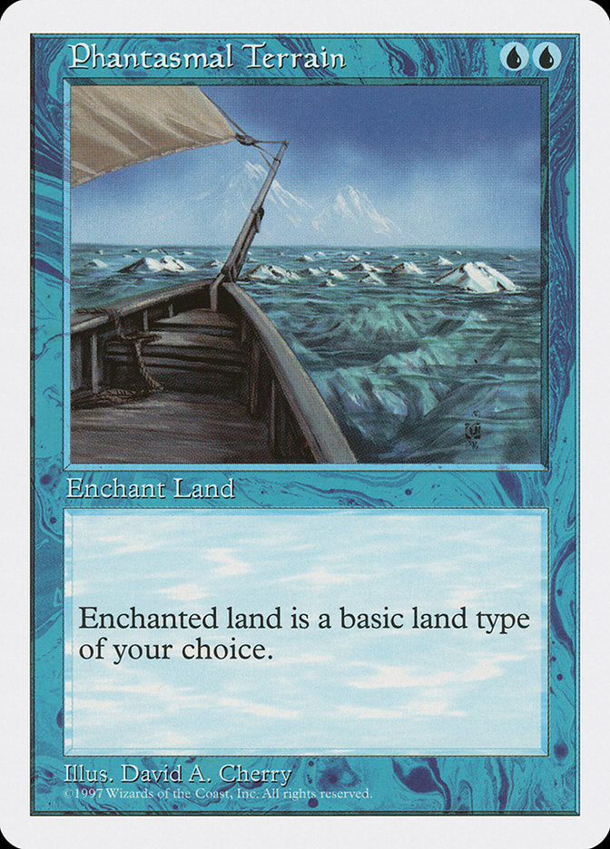 Phantasmal Terrain [Fifth Edition] MTG Single Magic: The Gathering | Red Claw Gaming