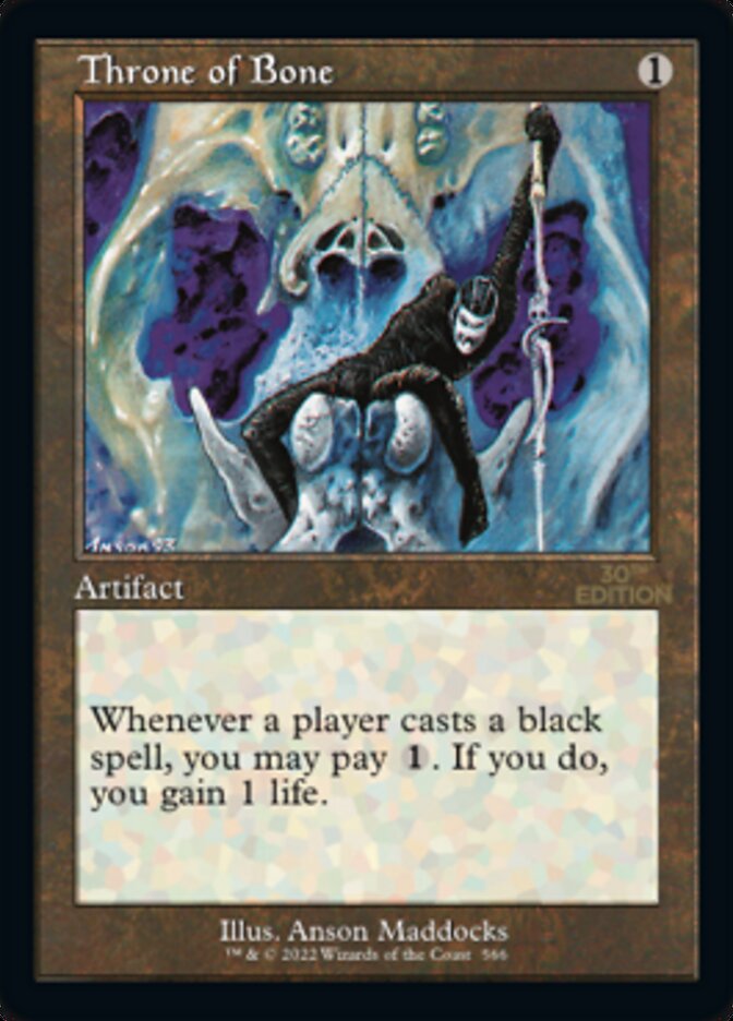Throne of Bone (Retro) [30th Anniversary Edition] MTG Single Magic: The Gathering | Red Claw Gaming
