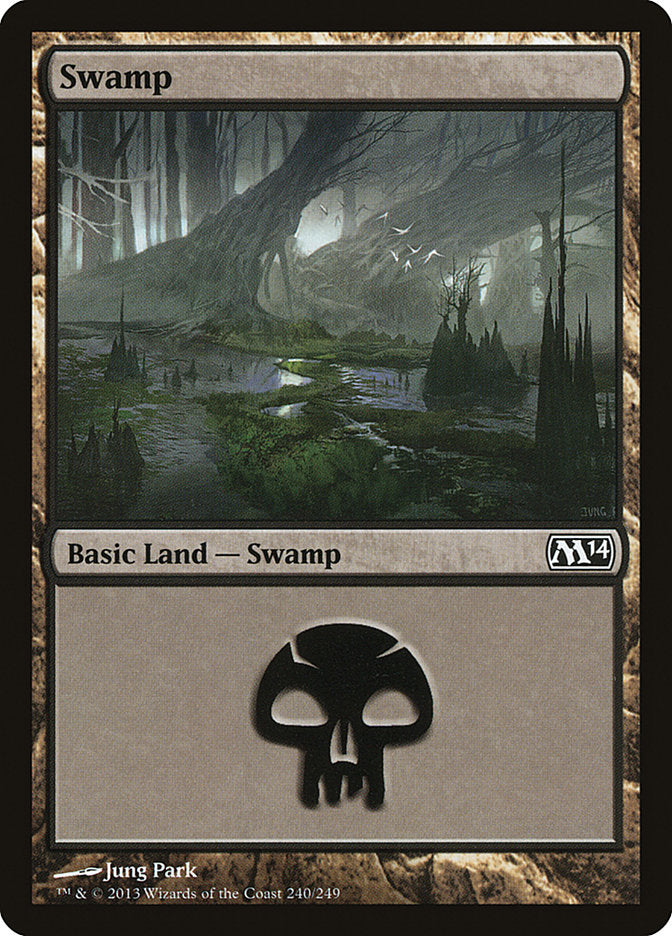 Swamp (240) [Magic 2014] MTG Single Magic: The Gathering | Red Claw Gaming
